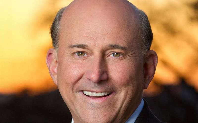image for Texas GOP Rep. Louie Gohmert gave an American flag that flew over the Capitol as a gift to a Jan. 6 rioter after her release from federal prison