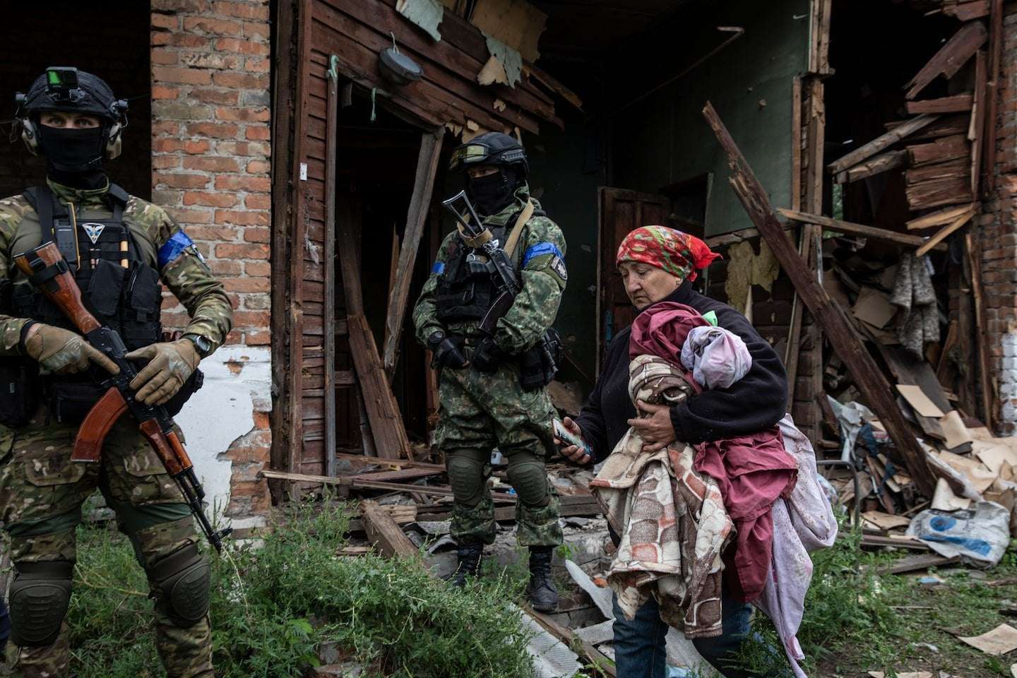 image for Amid Ukraine’s startling gains, liberated villages describe Russian troops dropping rifles and fleeing