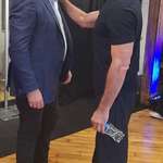 image for Brendan Fraser meeting Hugh Jackman