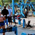image for Outdoor gym in Kyiv, Ukraine. No membership fees, free to use for anyone