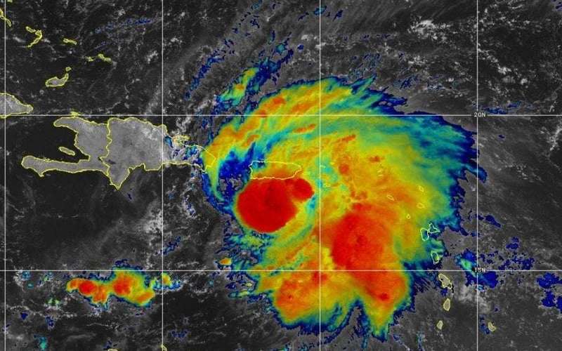 image for All of Puerto Rico without power as Hurricane Fiona slams island