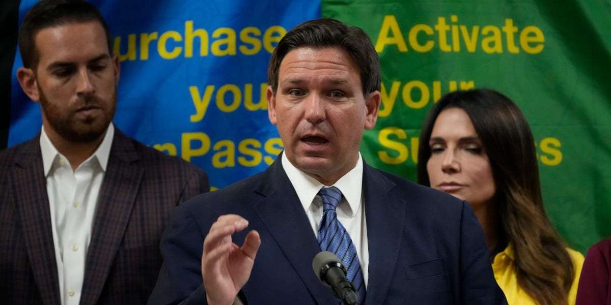 image for Florida officials made fake 'official-looking' brochure advertising refugee benefits for migrants, lawsuit against Ron DeSantis says