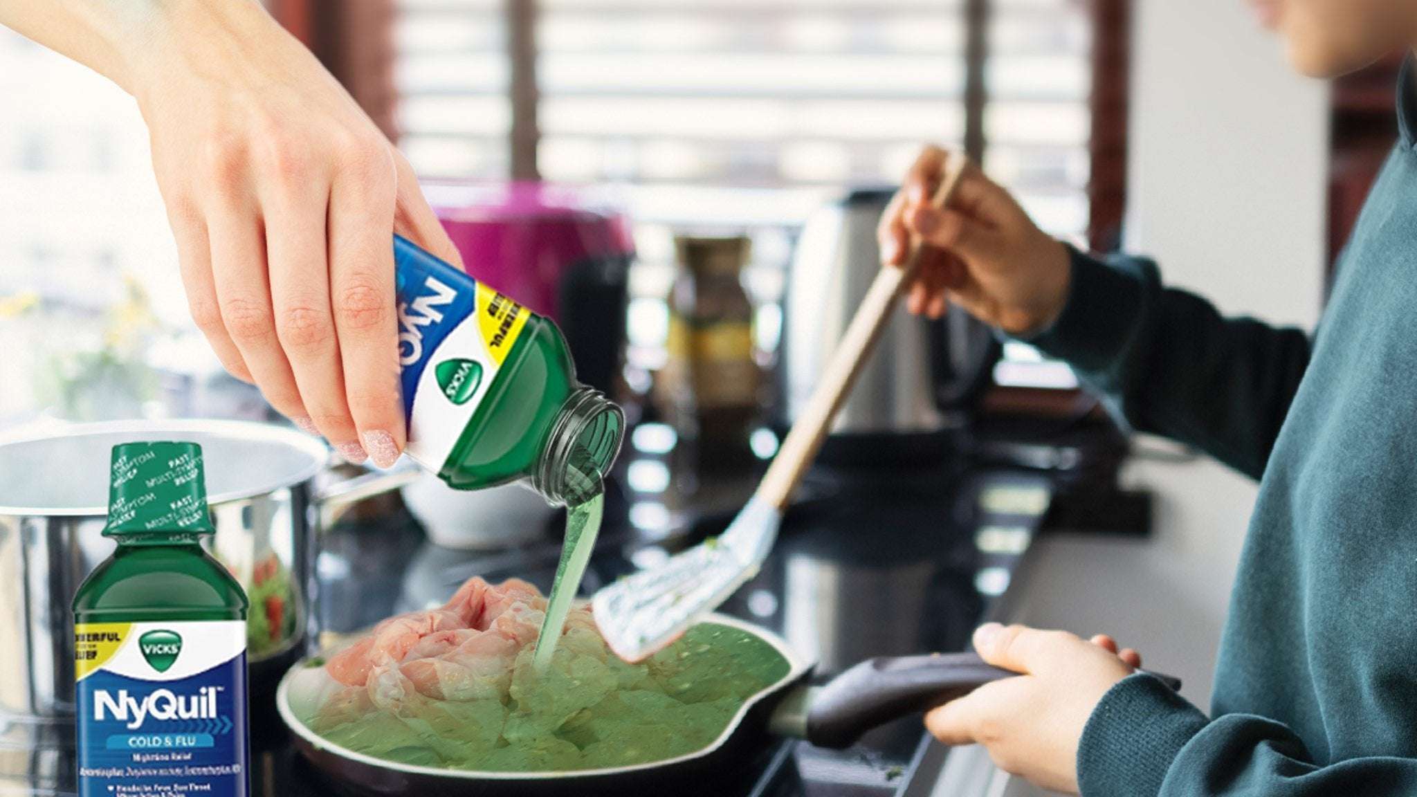 image for FDA Warns TikTokers to Stop Cooking NyQuil-Marinated Chicken
