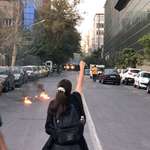 image for Brave Iranian Girl Standing Against Oppressors.