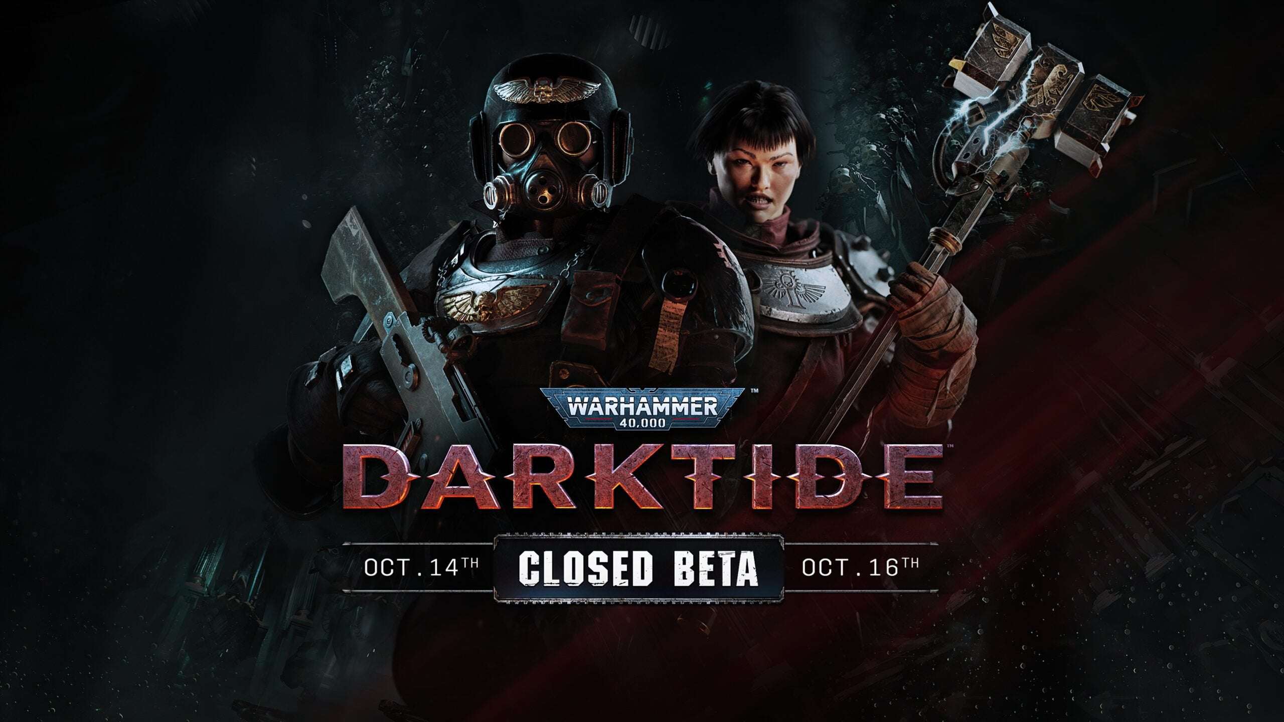image for Warhammer 40,000: Darktide PC Beta Set for October 14-16