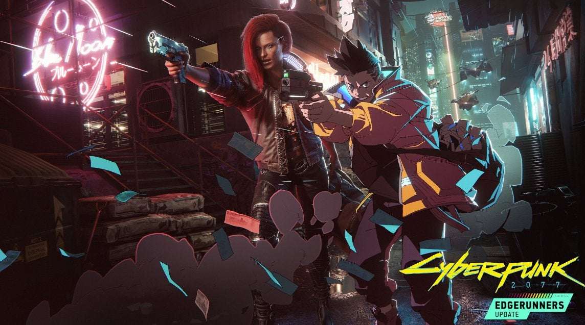 image for Cyberpunk 2077 Reaches 1 Million Daily Players After Edgerunners Update And Netflix Show Premiere