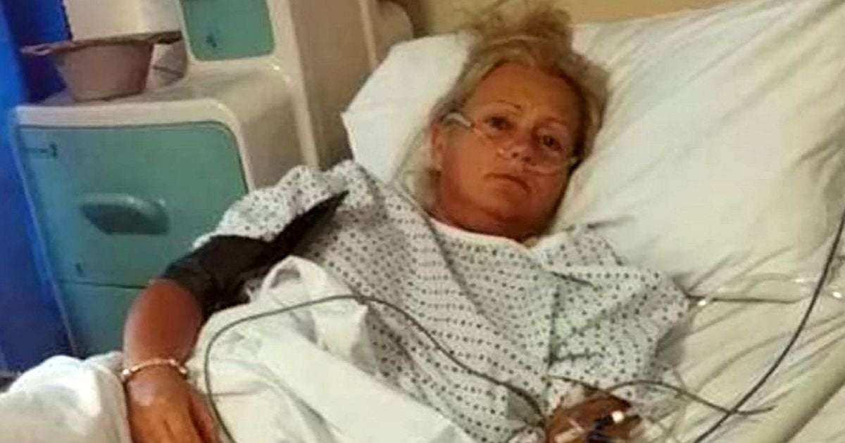 image for Mum left in hospital for days after dog pooed in her face as she slept