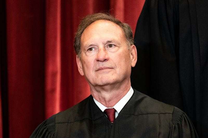image for Samuel Alito on SCOTUS critics: 'Questioning our integrity crosses an important line'