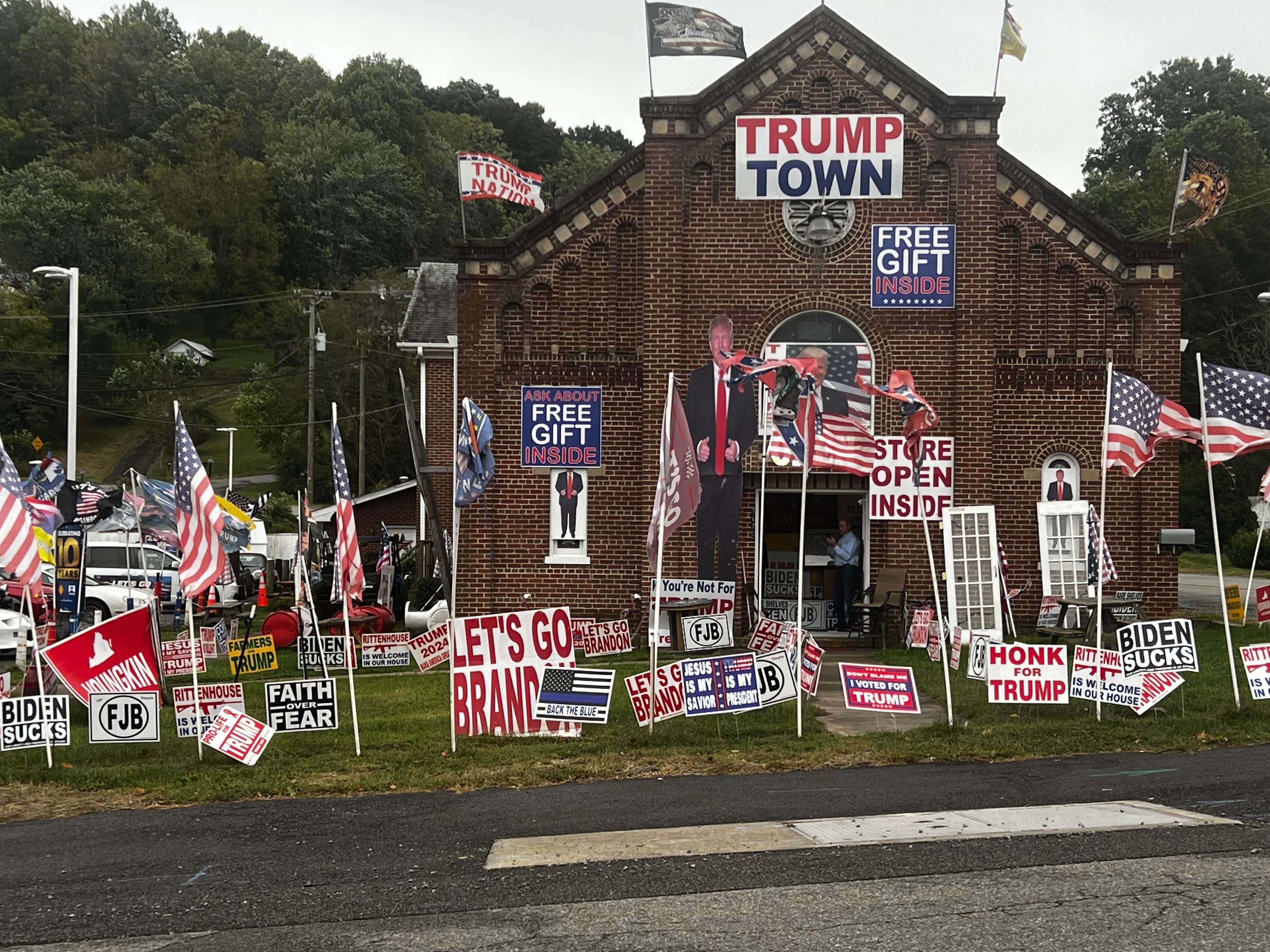image showing Just drove by Trump Town