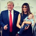 image for That time Trump gave a thumbs up with a baby that just lost both parents to a mass shooting