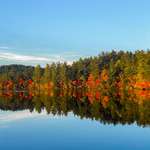 image for Autumn’s mirror, in Maine, 2022