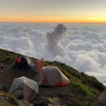 image for Camping above the clouds.