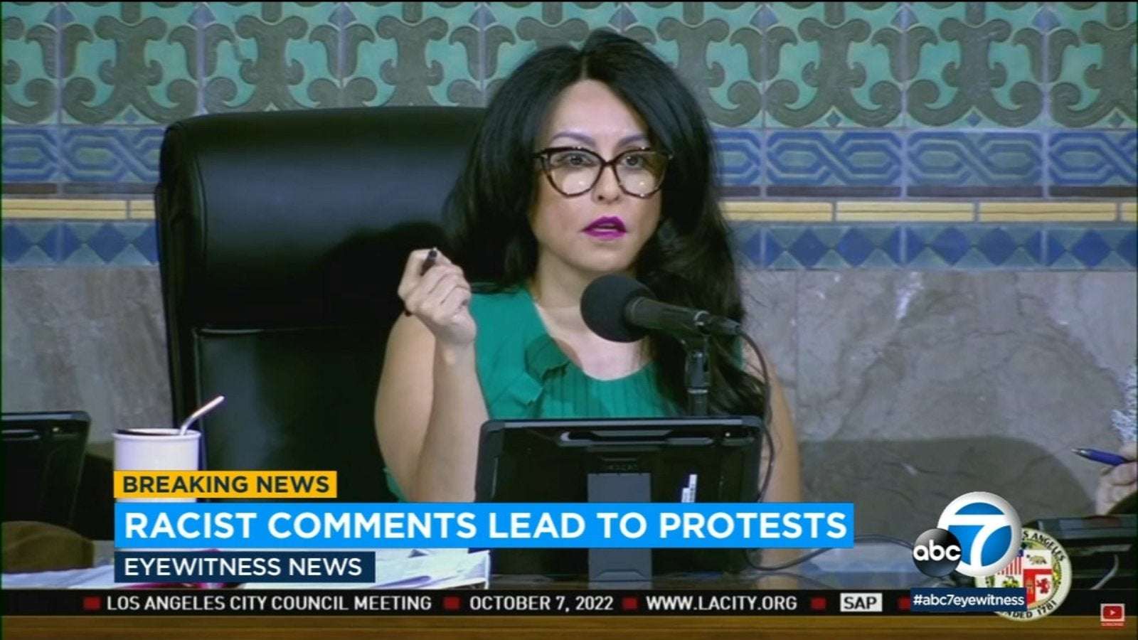 image for Nury Martinez resigns as president of LA City Council following leaked audio of racist remarks