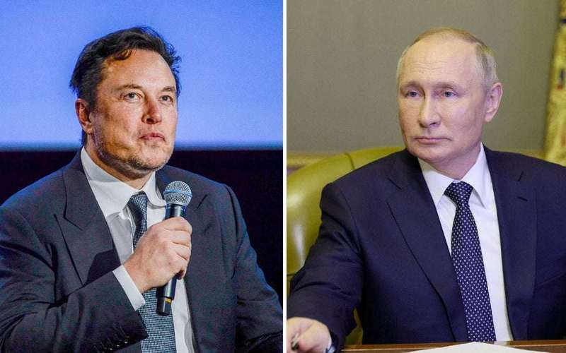 image for Elon Musk Spoke to Putin Before Tweeting Ukraine Peace Plan: Report