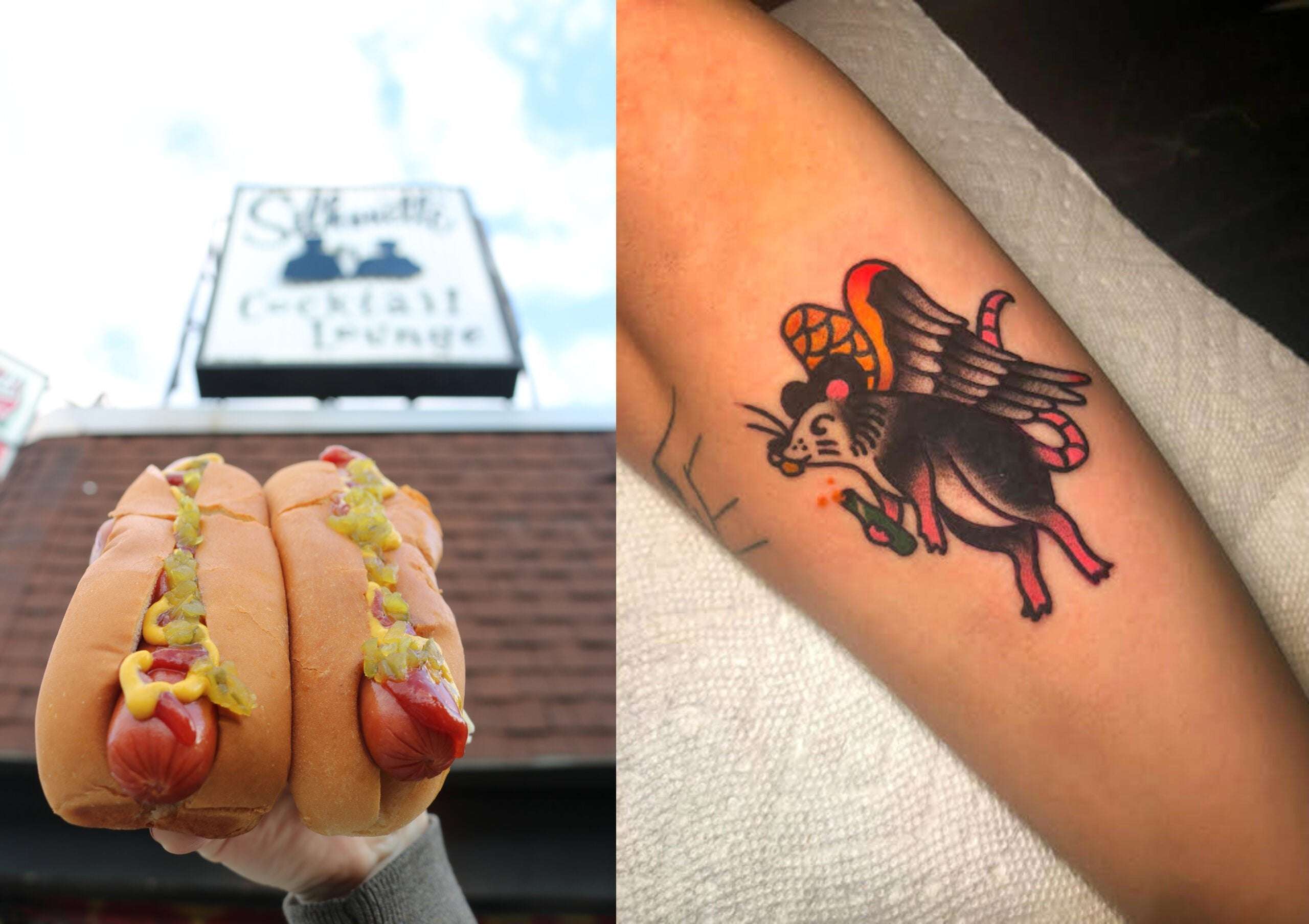 image for This Allston bar is offering free hot dogs for life – if you dedicate a tattoo to them