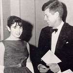 image for Nancy Pelosi at John F. Kennedy's Innaugural Ball in January, 1961