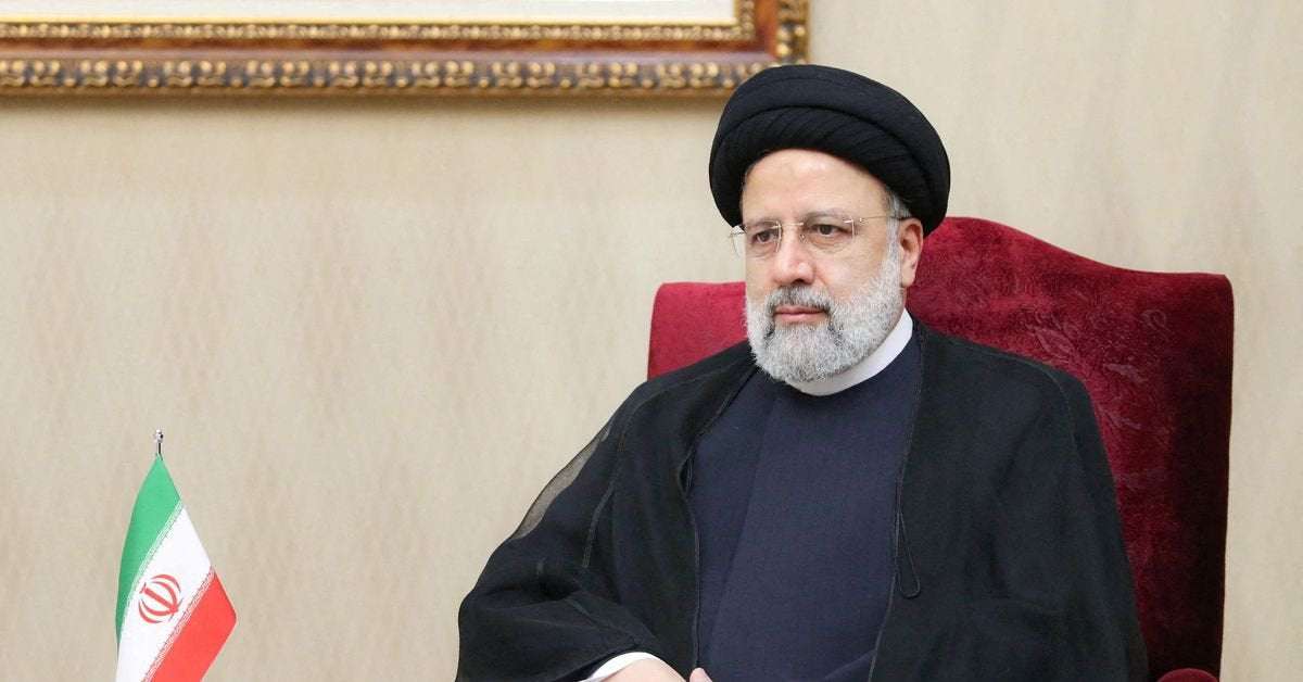image for Raisi blames Biden for inciting "chaos and terror" in Iran