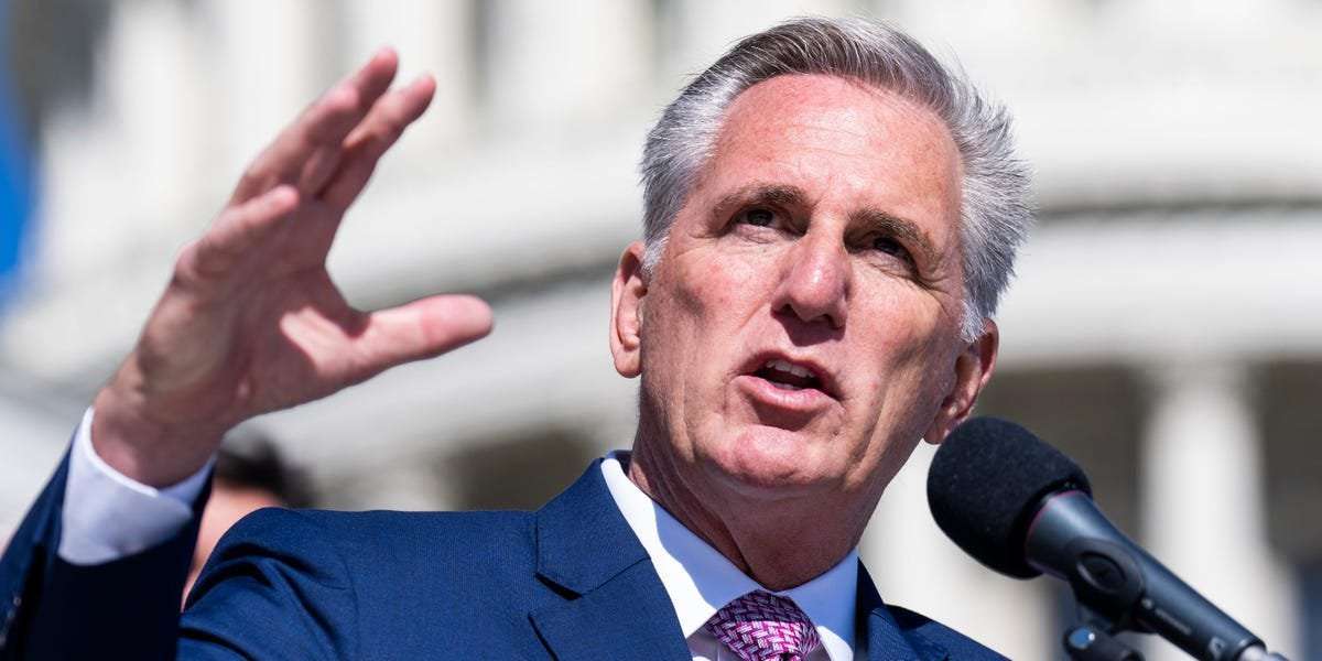 image for Kevin McCarthy signals Republicans could withhold more aid to Ukraine if they win the House: 'It's not a free blank check'