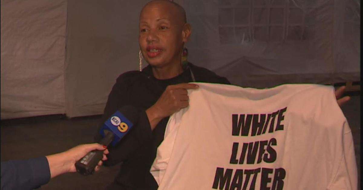 image for Kanye West's 'White Lives Matter' shirts given out to homeless people in Skid Row