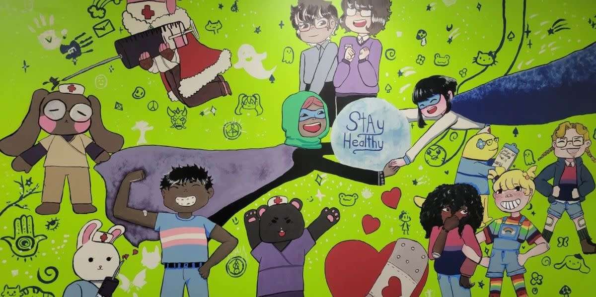 image for Michigan Parents Outraged Over LGBTQ Colors, Imagined 'Witchcraft' Symbols In Student Mural