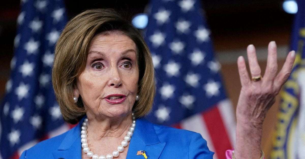 image for Trump is not 'man enough' to testify in Jan. 6 probe, Pelosi says