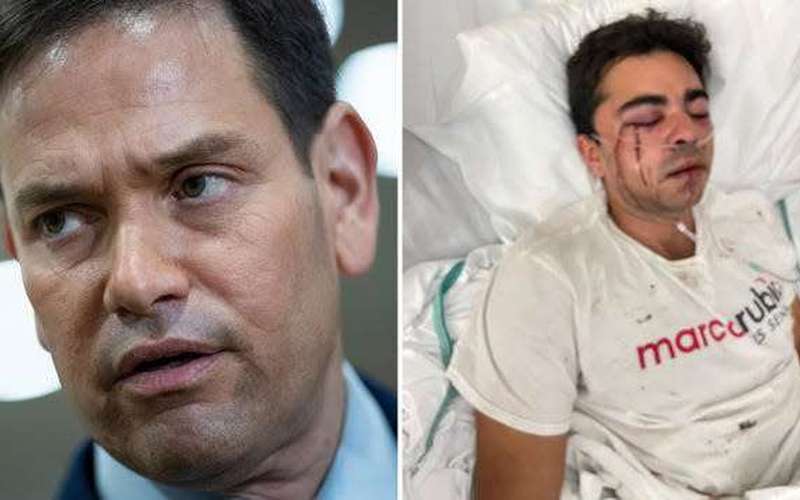image for Marco Rubio Canvasser, a Notorious White Supremacist, Was Beaten in Miami Area