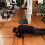 image for Our 80 yo friend is visiting. Our 75 yo neighbor brought him some weed and now they’re planking.