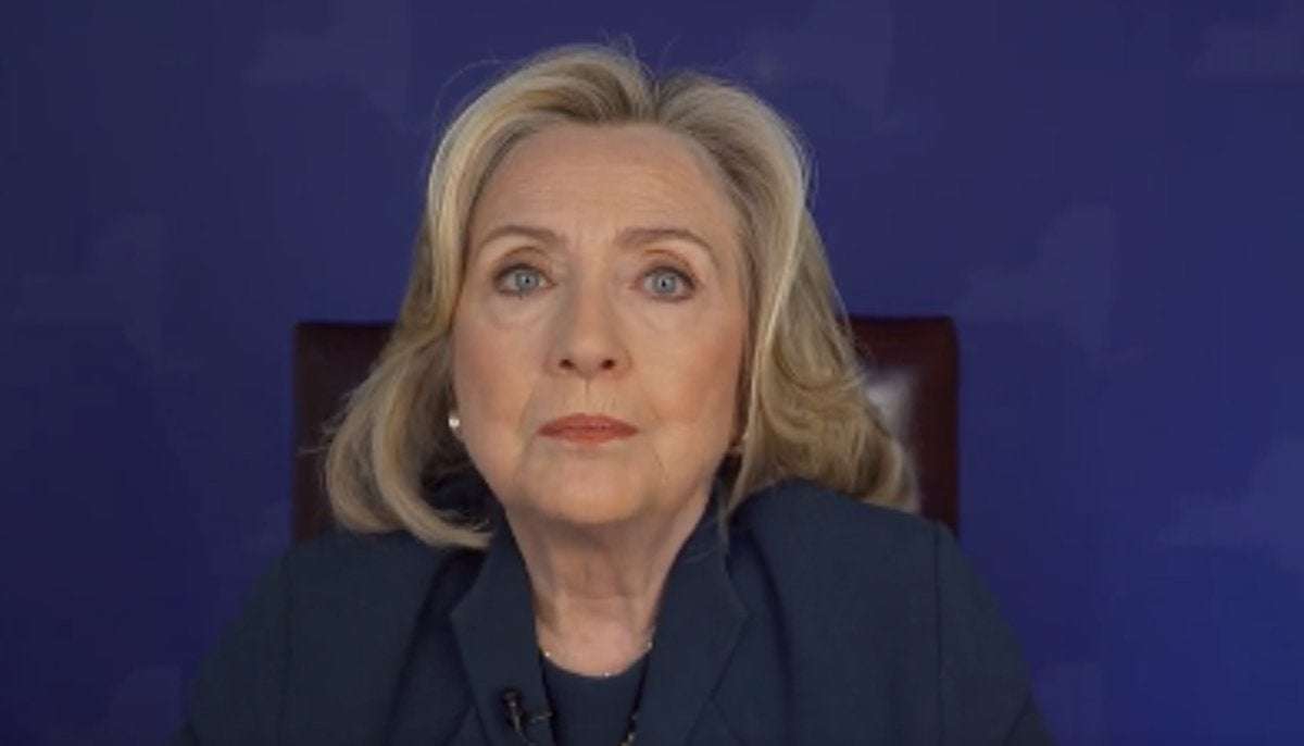 image for Hillary Clinton warns ‘right-wing extremists’ planning to ‘literally steal’ 2024 presidential election
