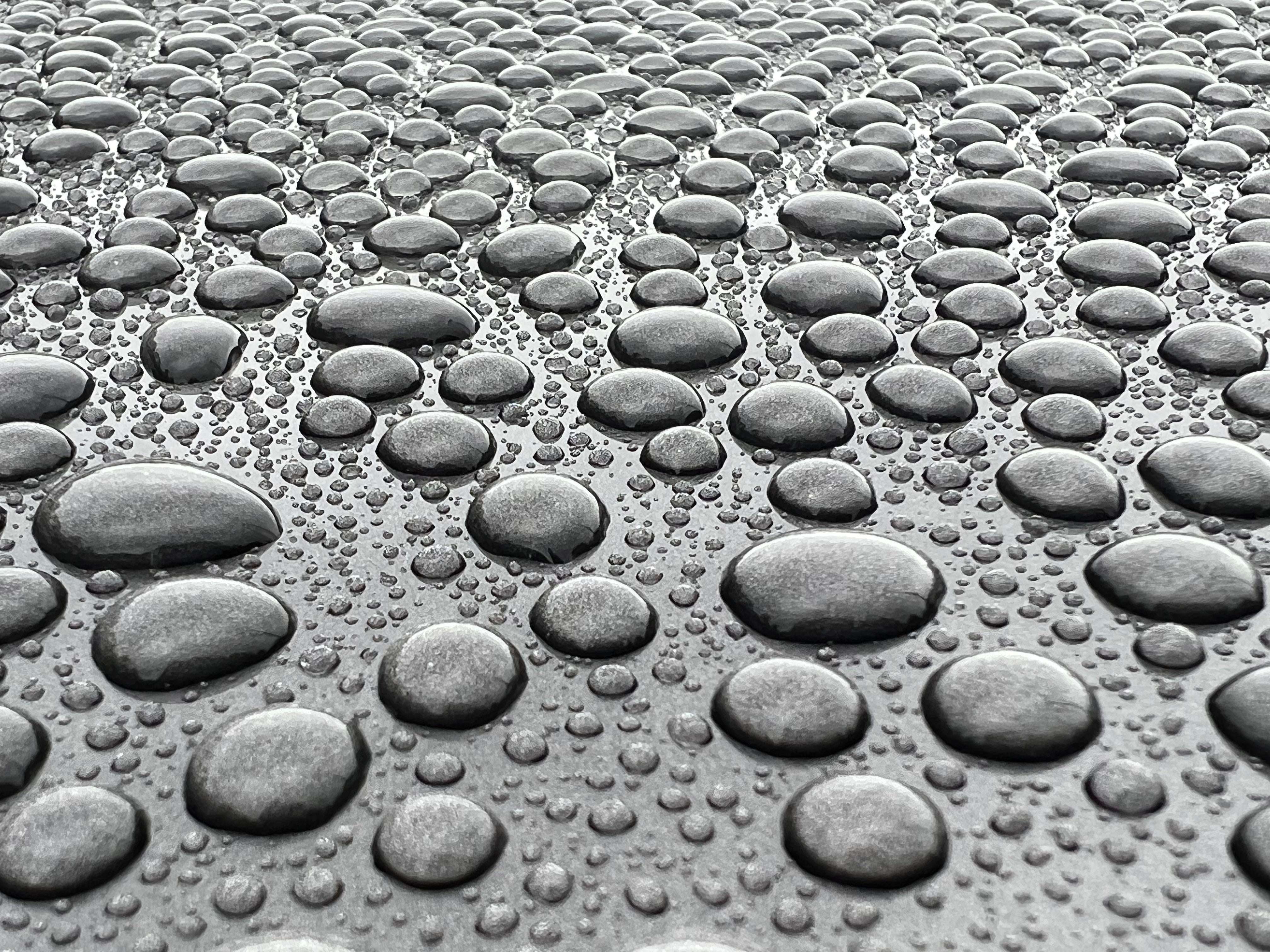 image showing ITAP of rain on my car’s roof