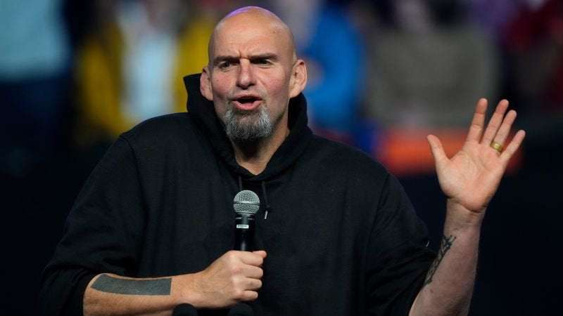 image for Fetterman sues to have mail-in ballots counted even if not signed with valid date