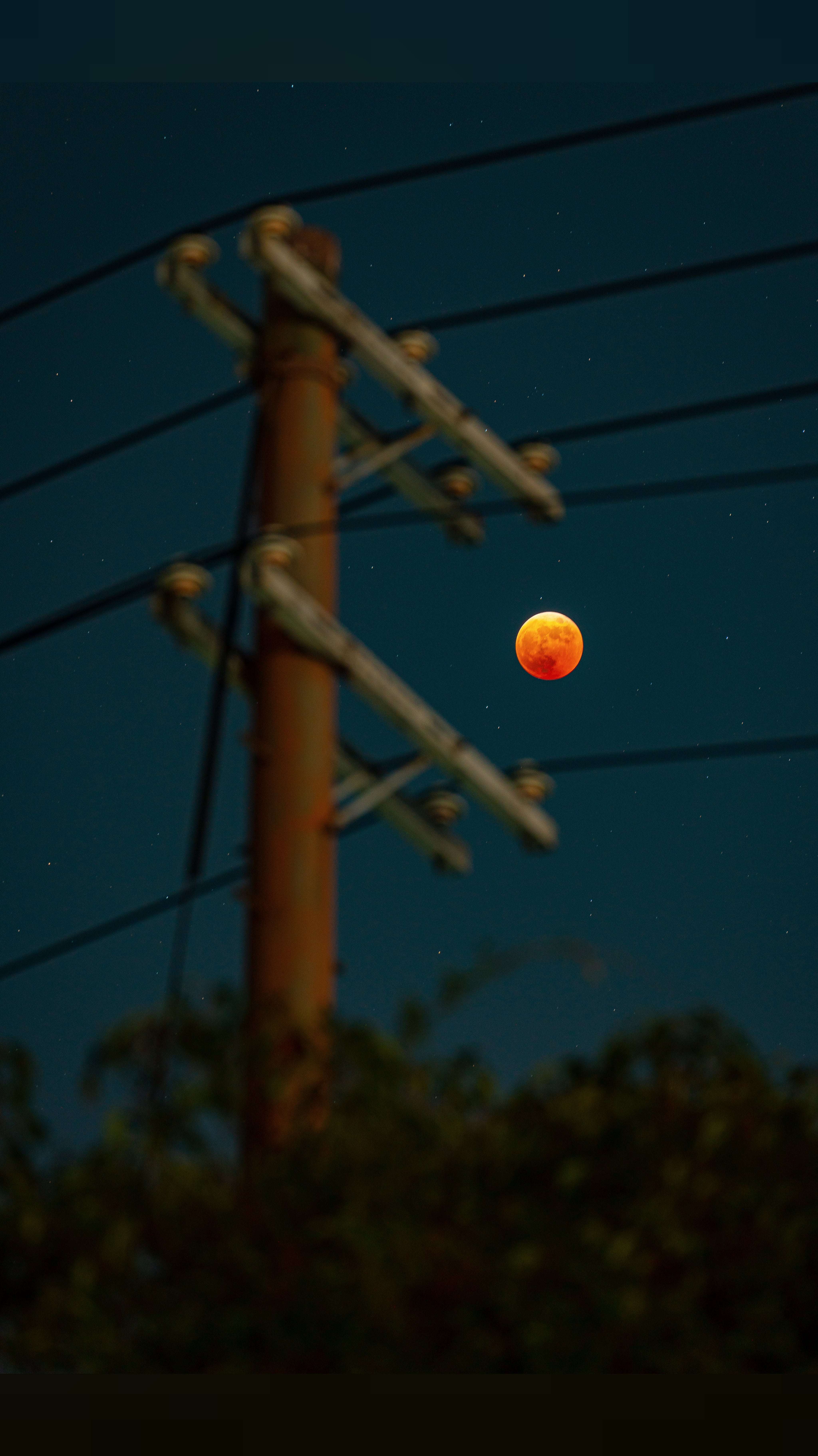 image showing ITAP of the lunar eclipse