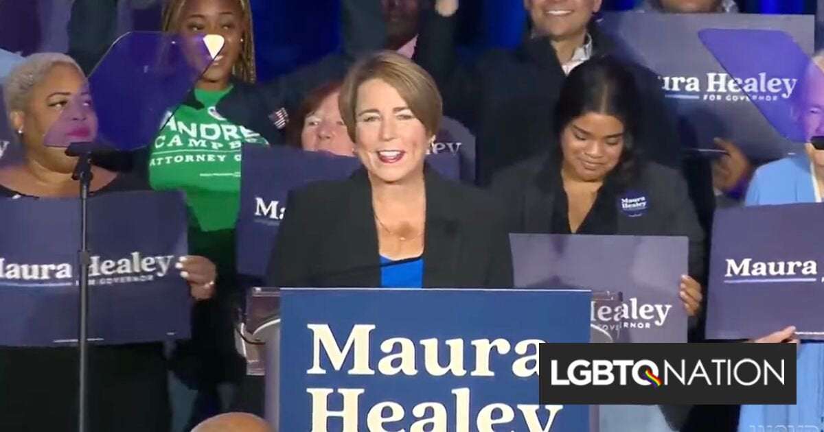 image for Maura Healey shatters lavender ceiling to become nation’s first lesbian governor