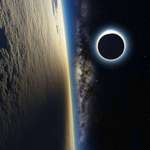 image for Picture of Eclipse from outer space
