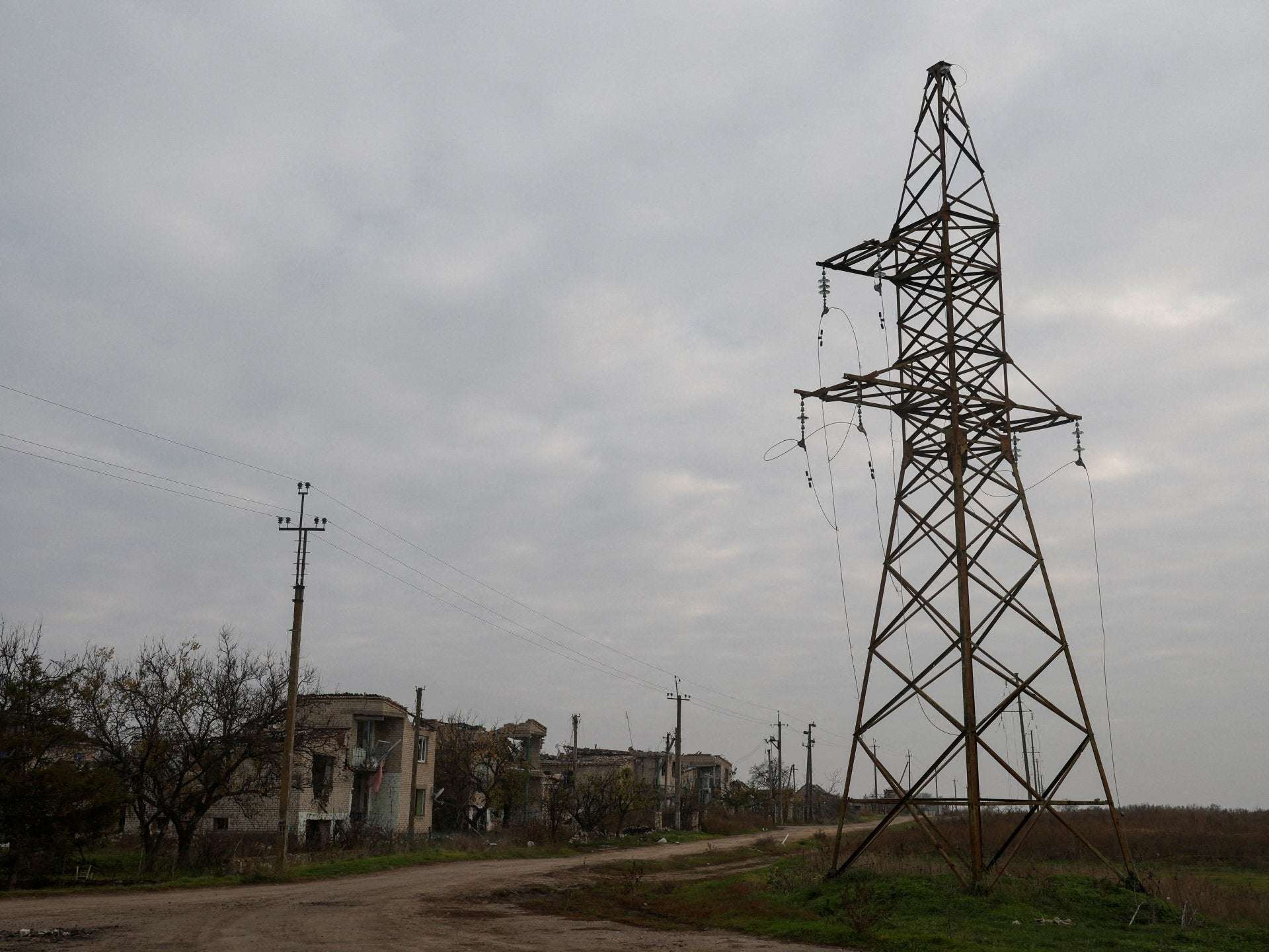 image for Zelenskyy says Russia destroyed Kherson’s critical infrastructure