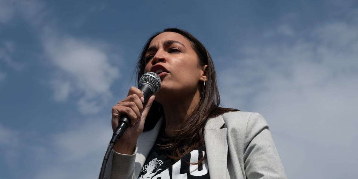image for AOC says she objects to being considered 'extreme' in the the same way that 'Marjorie Taylor Greene on the Republican side is extreme'