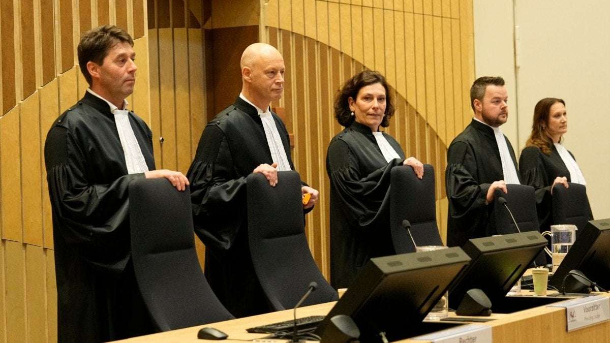 image for Dutch Court Sentences Two Russians, One Ukrainian To Life In Prison In MH17 Shoot-Down