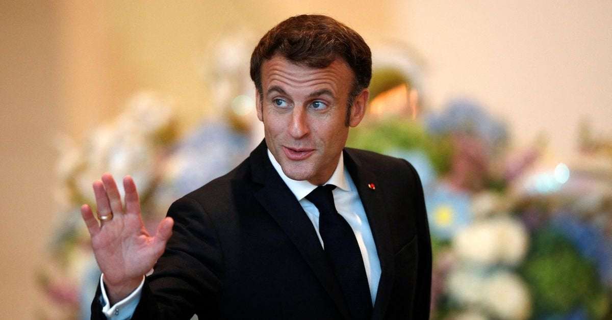 image for France's Macron accuses Russia of 'predatory' influence in Africa