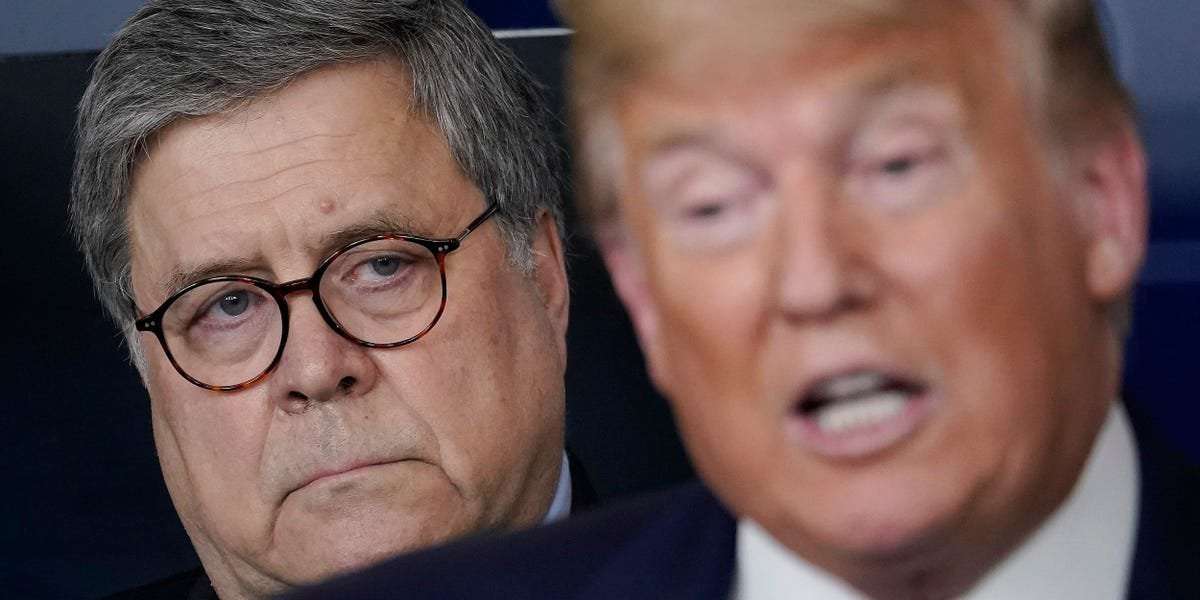 image for Bill Barr says Trump will 'burn the whole house down' and destroy the GOP if he doesn't win the 2024 nomination