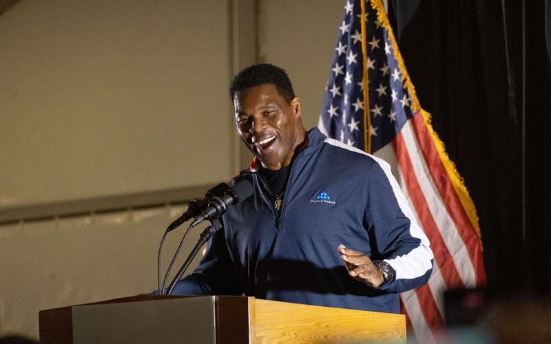 image for Herschel Walker Blames Wife's 'Awful Genes' for Son Being an Ugly Baby