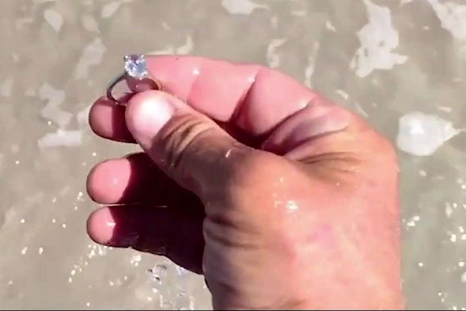 image for Man Discovers $40K Ring While Combing Florida Beach and Happily Returns It: 'Karma's Always Good'