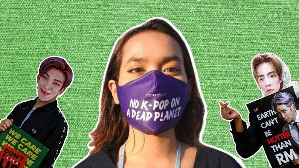 image for 'No K-pop on a dead planet': Meet the stans taking up climate activism