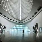 image for ITAP of the Milwaukee Art Museum Lobby by Spanish architect Calatrava