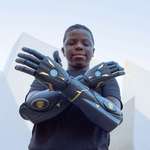 image for Chase lost his hands to Meningitis, so we built him the first official Black Panther bionic arms!