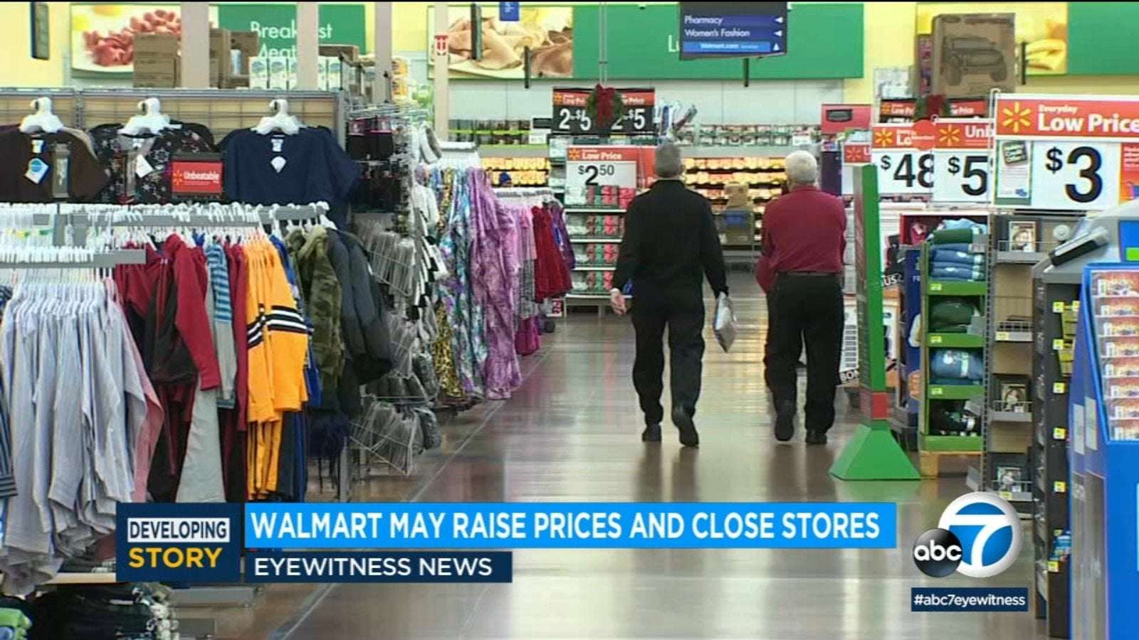 image for Retail theft at Walmart may lead to raised prices and store closures, CEO says