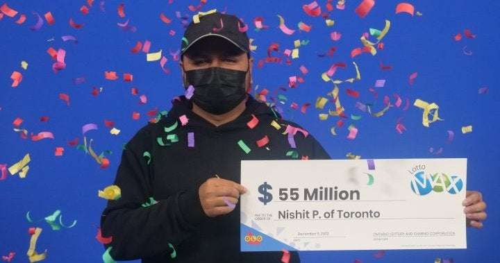 image for ‘I can finally afford a house,’ Toronto man says after winning $55M lottery jackpot