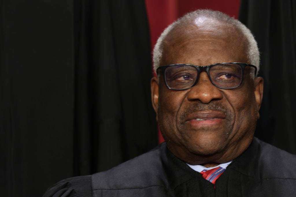 image for Clarence Thomas Might Have Just Broken the Law in the Supreme Court