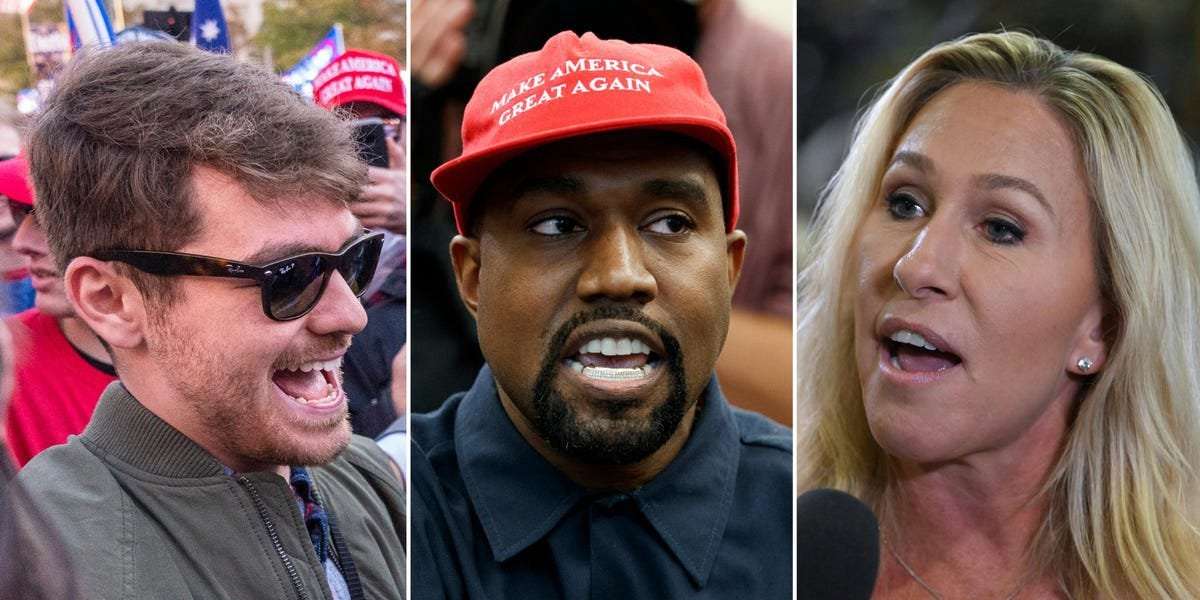 image for Trump, Kanye West, and Nick Fuentes pushing antisemitism to the forefront of the GOP could pull the Christian nationalist movement apart