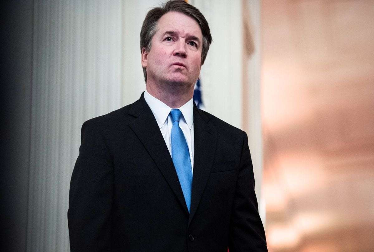 image for Law professors raise ethics concerns as Kavanaugh parties with Republicans at “worst possible time”
