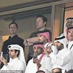 image for Elon Musk hanging out with Jared Kushner at the World Cup Final in Qatar