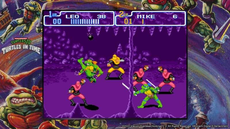 image for TMNT: The Cowabunga Collection Patch Adds Online Co-Op To SNES Turtles In Time